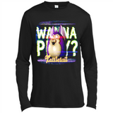 Wanna Play Tattletail - Canvas Long Sleeve T-Shirt
