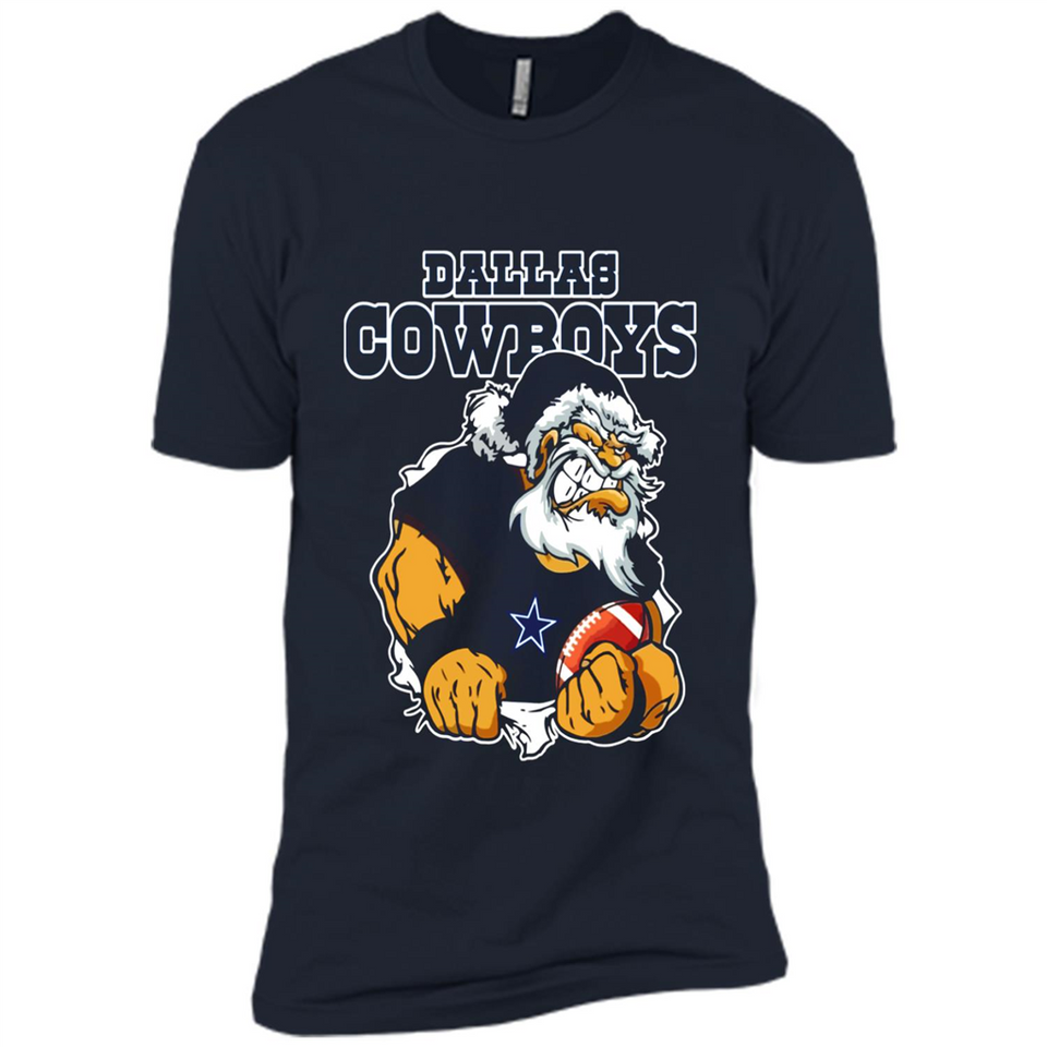 Grumpy Santa Claus Dallas Cowboys Football Team PINGPONG