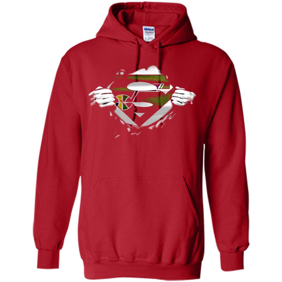 Utah Jazz And Superman Fans - Hoodie
