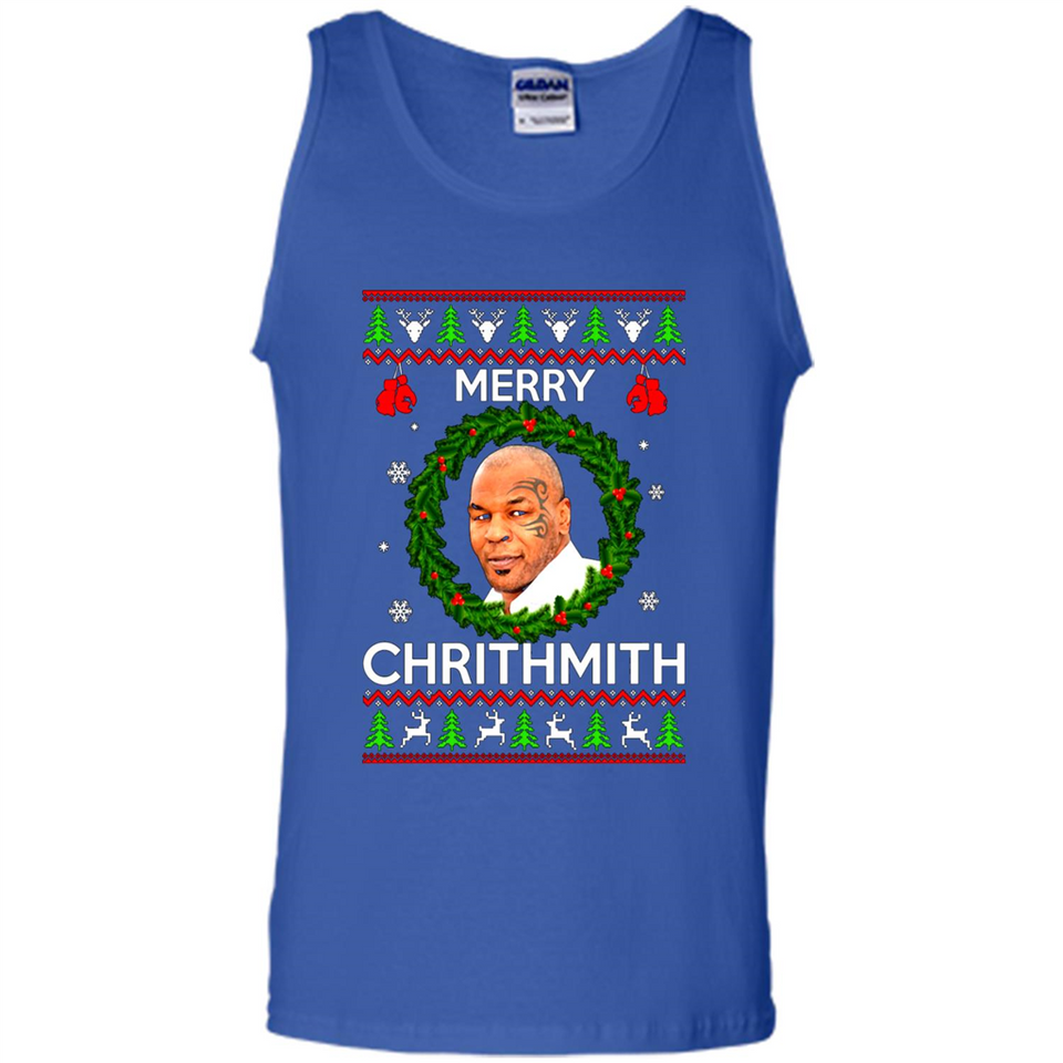 Mike Tyson Merry Chritmith Christmas Sweatshirt PINGPONG