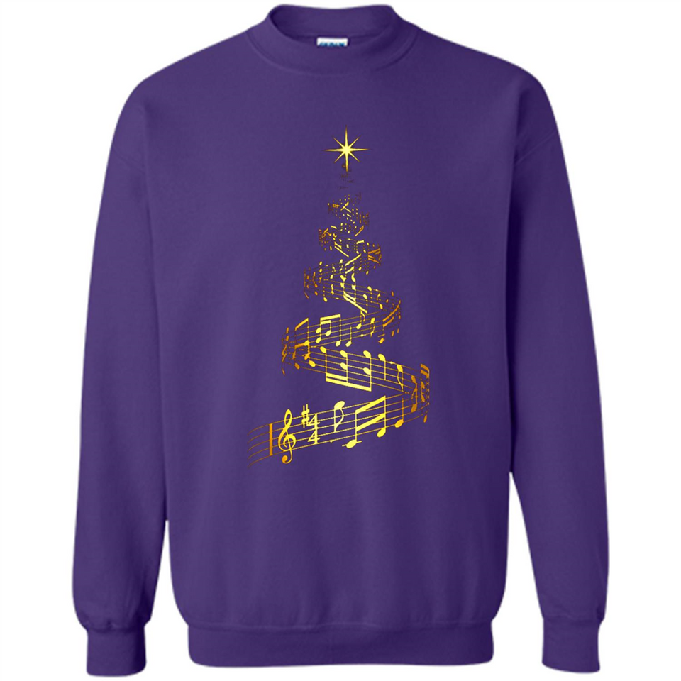 Music Note Christmas Tree Xmas Music Lover Mug PINGPONG - Sweatshirt