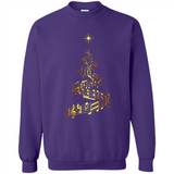 Music Note Christmas Tree Xmas Music Lover Mug PINGPONG - Sweatshirt