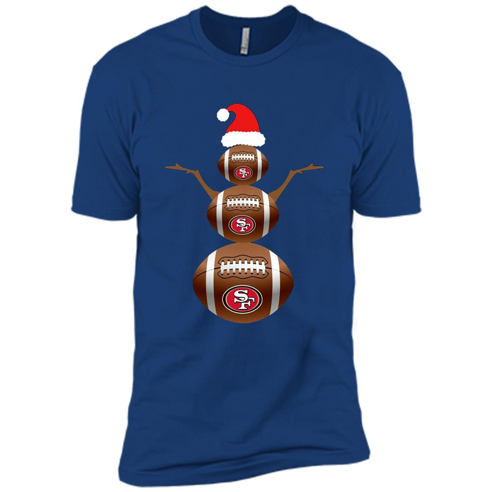 San Francisco 49ers NFL Dabbing Snowman Xmas