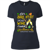 Let’s Bake Stuff Drink And Watch Hallmark Christmas Movies Sweatshirt PINGPONG