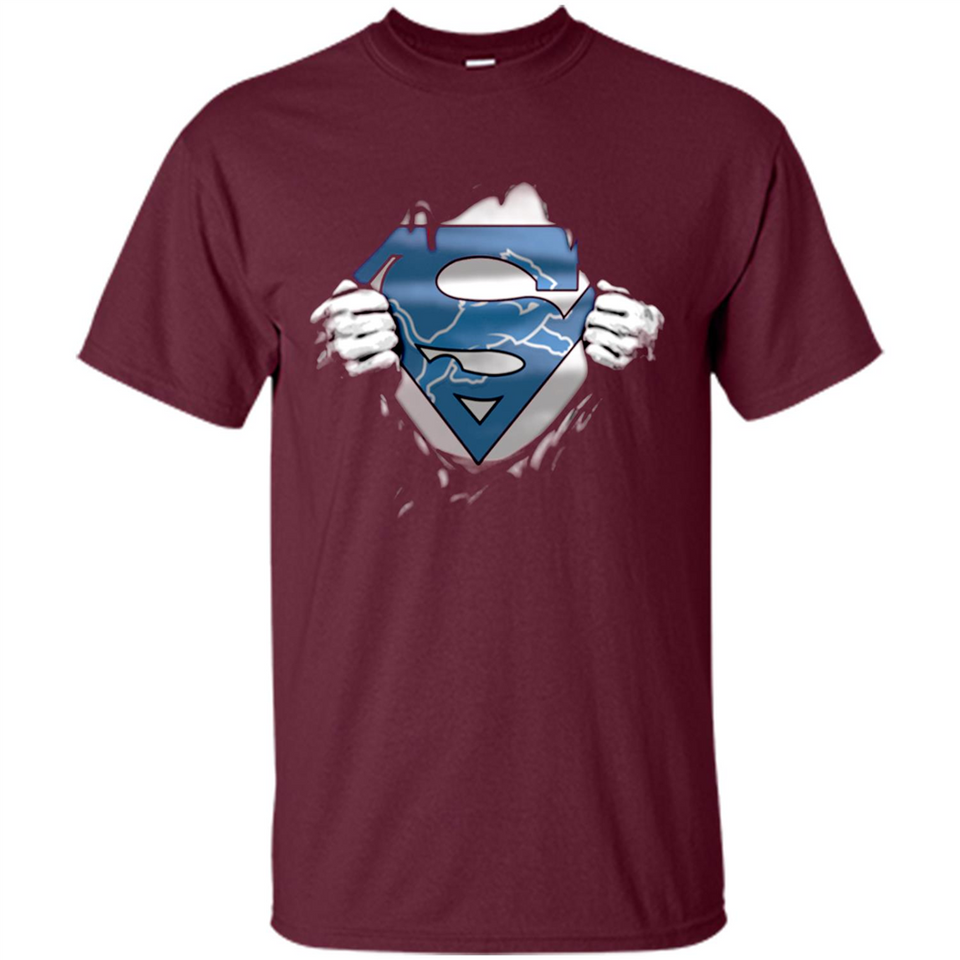 Detroit Lions And Superman Fans - Shirt