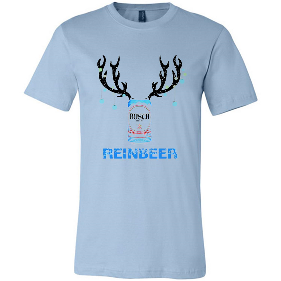 Busch Reinbeer Funny Beer Reindeer Christmas Sweatshirt - Canvas Unisex T-Shirt