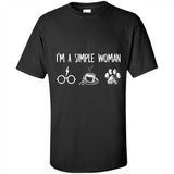I’m Simple Woman Like Harry Potter, Coffee and Dog