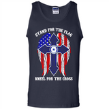 Dallas Cowboys - stand for the flag kneel for the cross