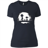 Snoopy The Peanuts Walking To The Moon