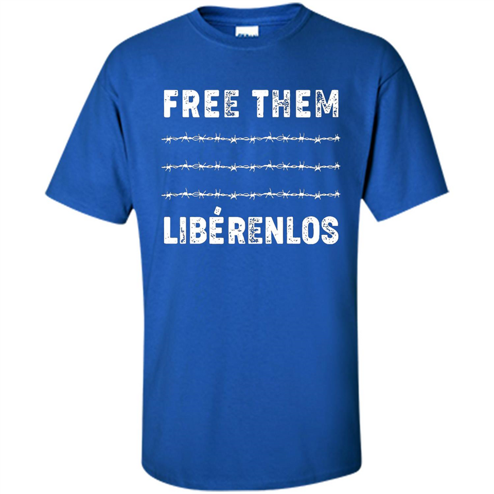 Peaceful Communities- Free Them Liberenlos Shirt PINGPONG - Shirt