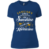January Girl Are Sunshine Mixed With a Little Hurricane