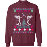 Mermaid Mer-Fect Ugly Christmas Sweater - Sweatshirt