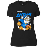 Grumpy Santa Claus Detroit Lions Football Team PINGPONG