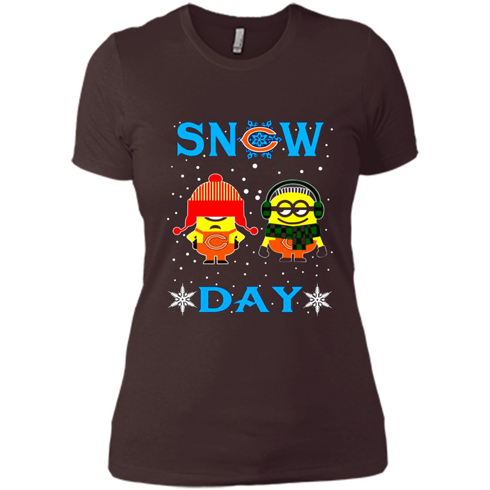 Snow Day Shirt For Chicago Bears Vs Minion Fans pingpong