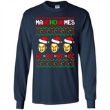 Patrick Mahomes Ma Ho Ho Homes Christmas sweatshirt PINGPONG - Long Sleeve T-Shirt