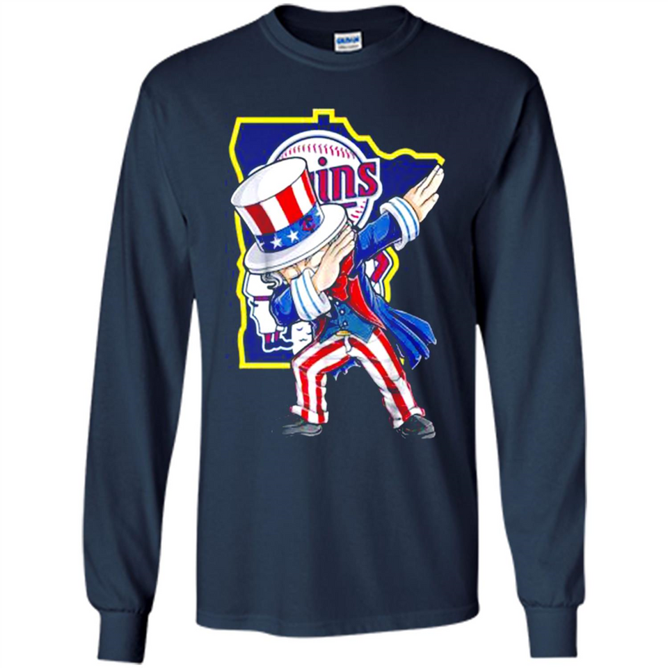 MLB MINNESOTA TWINS UNCLE SAM DABBING INDEPENDENCE DAY