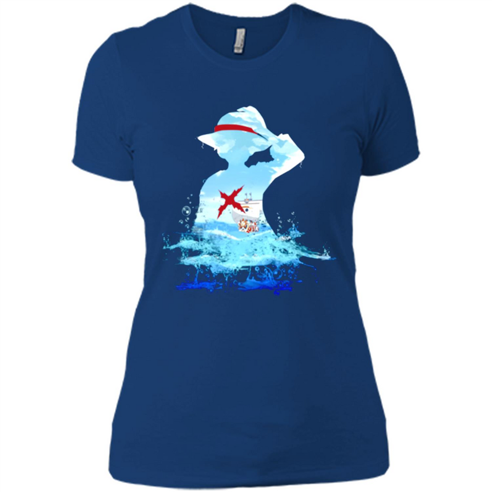 Luffy sea 2 - Ladies' Boyfriend T-Shirt
