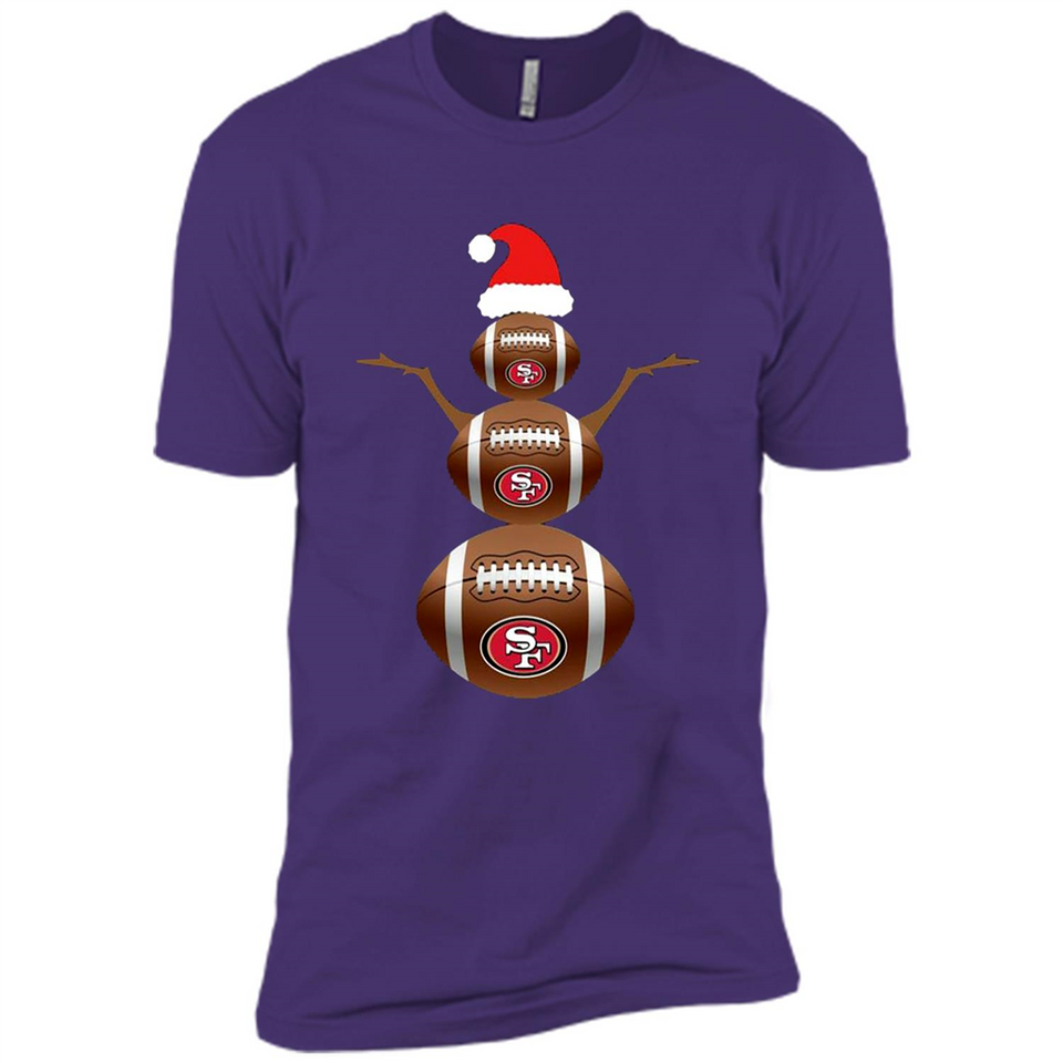 San Francisco 49ers NFL Dabbing Snowman Xmas