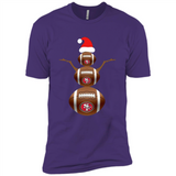 San Francisco 49ers NFL Dabbing Snowman Xmas