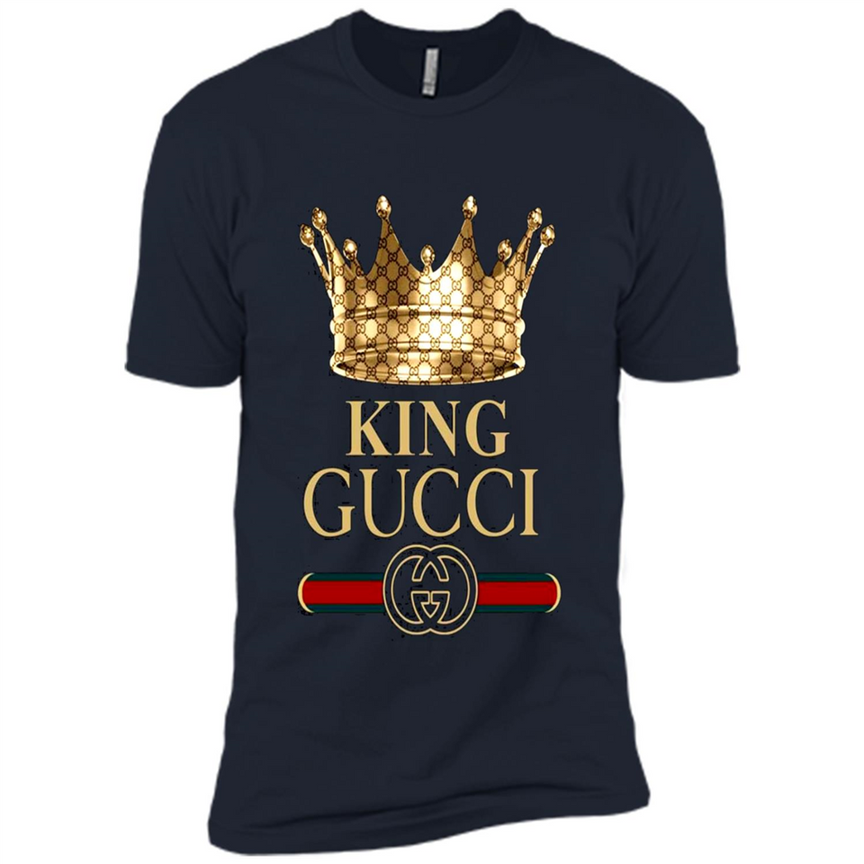 Cover your body with amazing King Crown Gucci Logo Black PING PONG