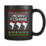 Merry Fishmas Christmas sweatshirt PINGPONG