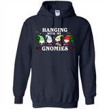 Christmas Garden Gnome Hanging With My Gnomies Shirt Sweater - Hoodie