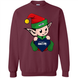 Seattle Seahawks ELF Elves Grinch Santa Claus