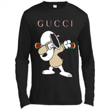 SNOOPY GUCCI DABBING - Canvas Long Sleeve T-Shirt