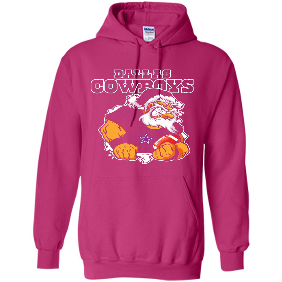 Grumpy Santa Claus Dallas Cowboys Football Team PINGPONG