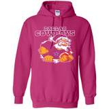 Grumpy Santa Claus Dallas Cowboys Football Team PINGPONG