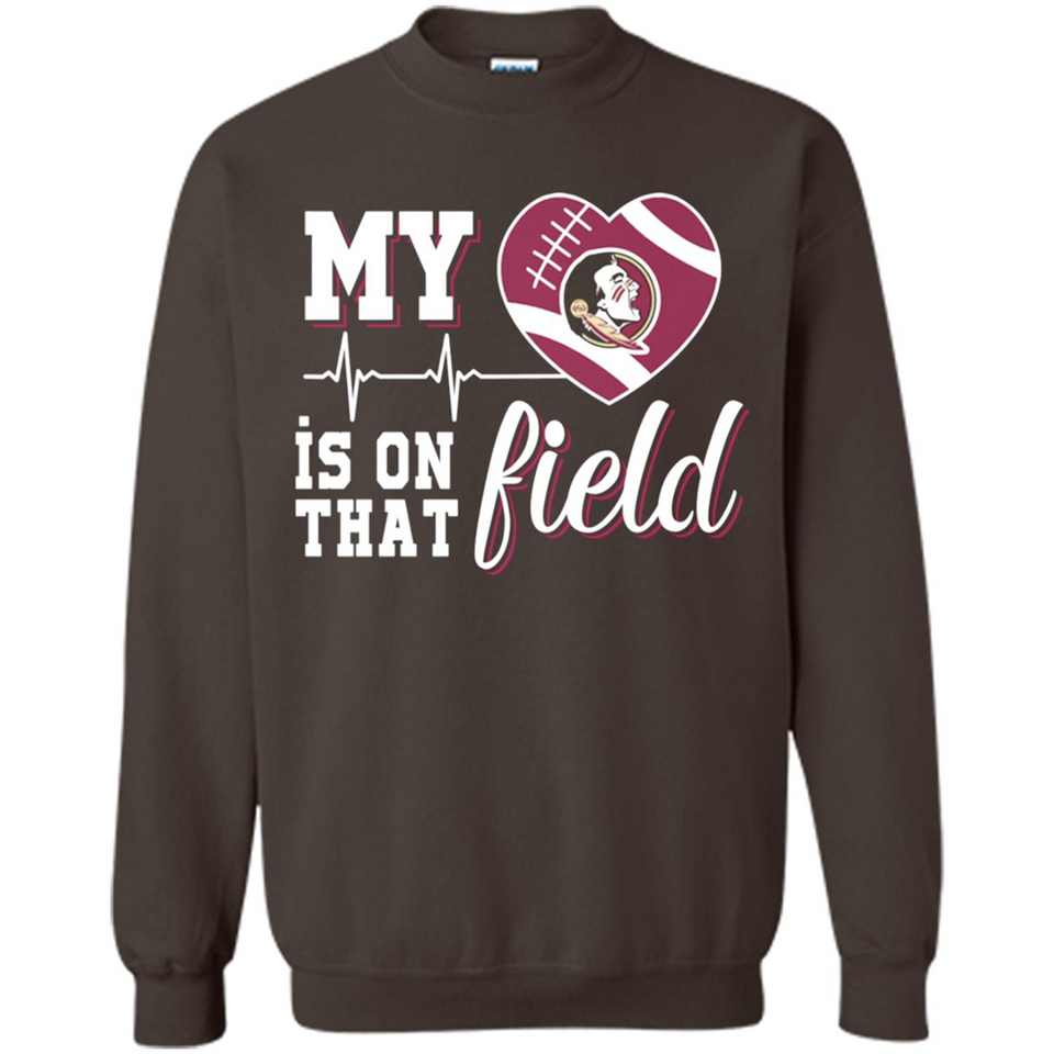 Florida State Seminoles Football My Heart is on that Field - Sweatshirt
