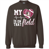 Florida State Seminoles Football My Heart is on that Field - Sweatshirt