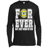 Green Bay Packers Forever For ever not just when we win - Canvas Long Sleeve T-Shirt
