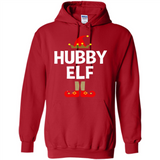 Hubby Elf Shirt - Family Matching Christmas Pajamas - Hoodie
