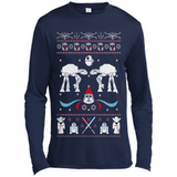 Star Wars Icons Funny Ugly Christmas - Canvas Long Sleeve T-Shirt