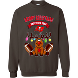 Tampa Bay Buccaneers NFL Reindeer Funny Merry Christmas And Happy New Year