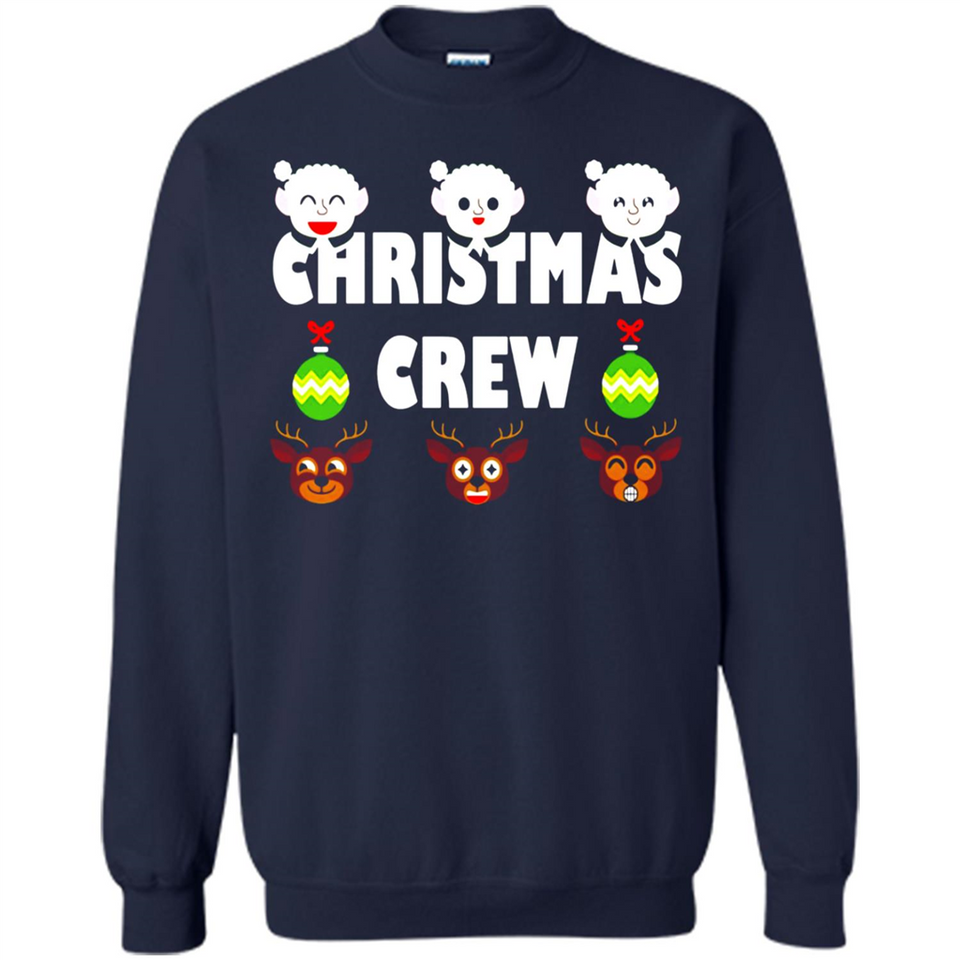 Christmas Crew Gifts Santa Elves Reindeer - Sweatshirt