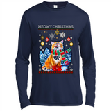 Meowy Christmas Ugly Funny Cats Lover PINGPONG