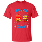 Snow Day Shirt For Chicago Blackhawks Vs Minion Fans pingpong