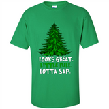 Looks Great Little Full Lotta Sap Funny Christmas PINGPONG