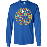 Basketball Christmas Ornament - Long Sleeve T-Shirt