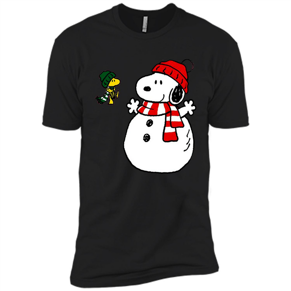 Snoopy Snowman Christmas