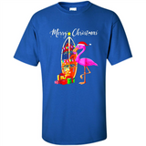 Flamingo Christmas Shirt, Merry Christmas Shirt , Flamingo - Shirt