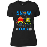 Snow Day Shirt For Jacksonville Jaguars Vs Minion Fans pingpong