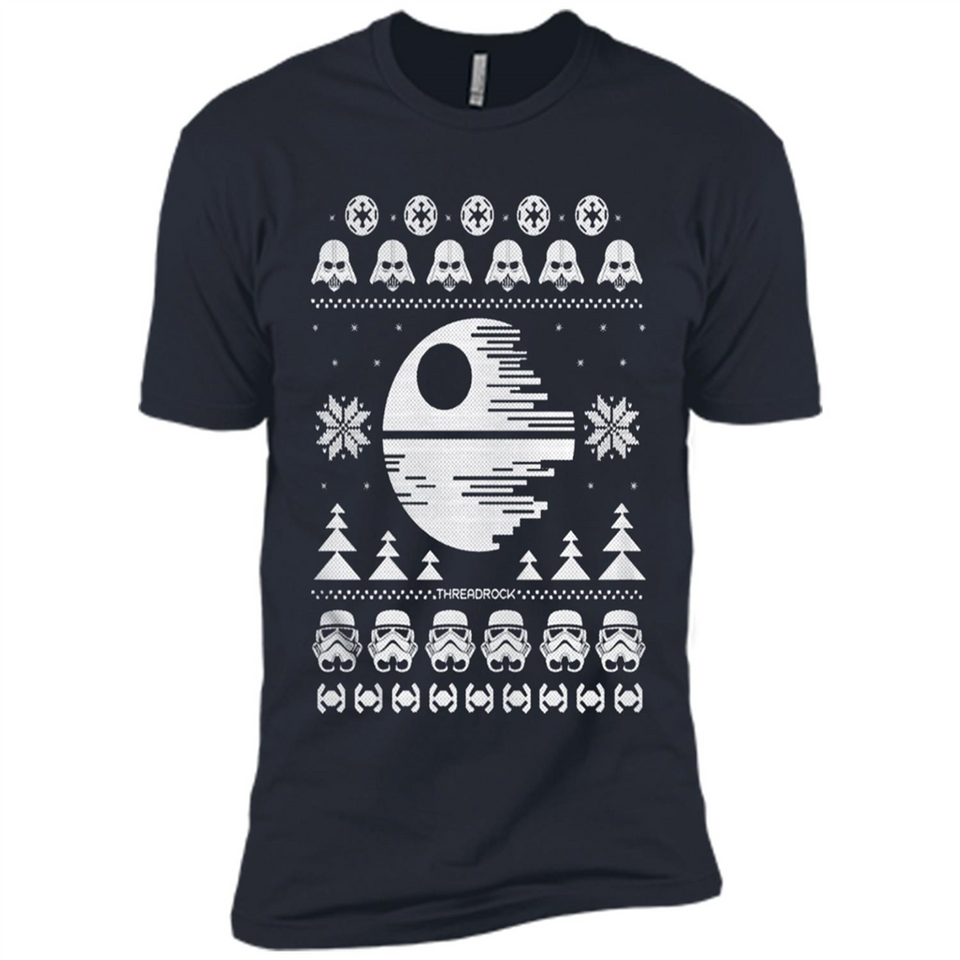 Star War Ugly Christmas 2018 - Premium Short Sleeve T-Shirt