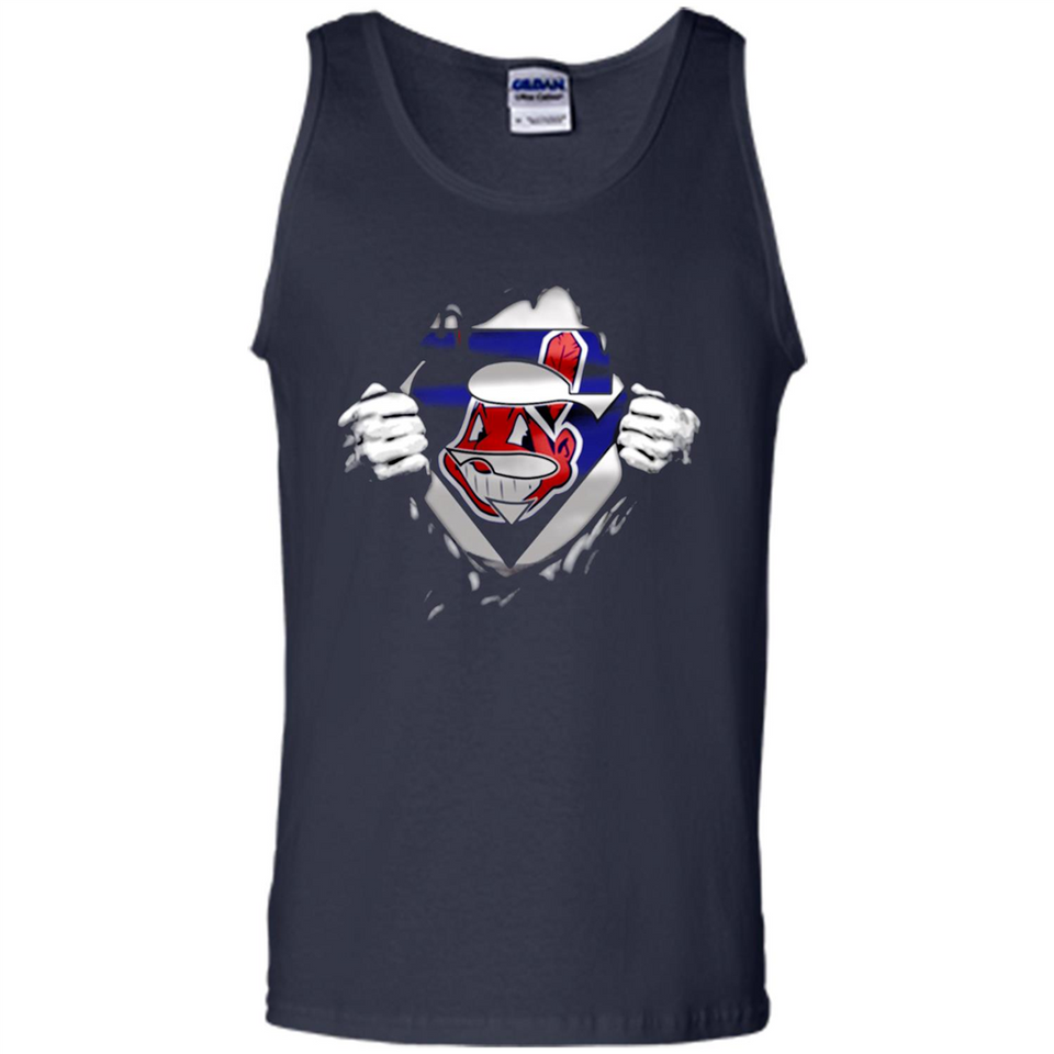 Cleveland Indians And Superman Fans - Tank Top