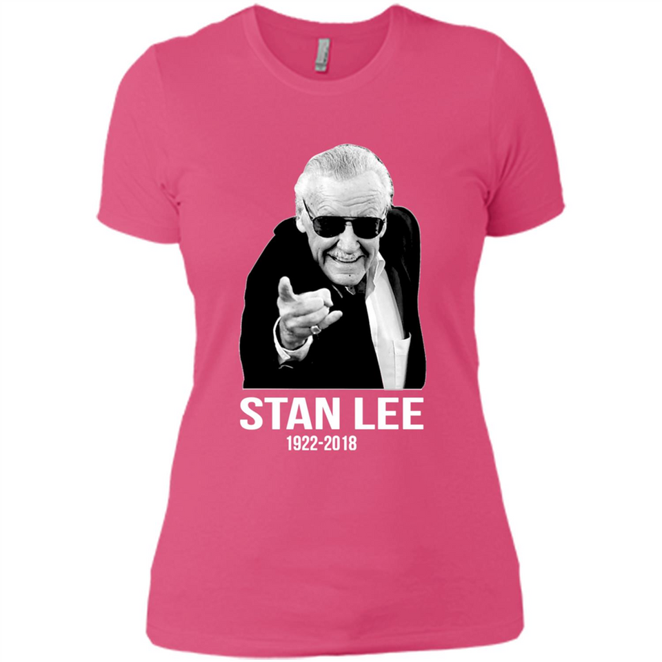 Stan Lee Rip 1922-2018 - Ladies' Boyfriend T-Shirt