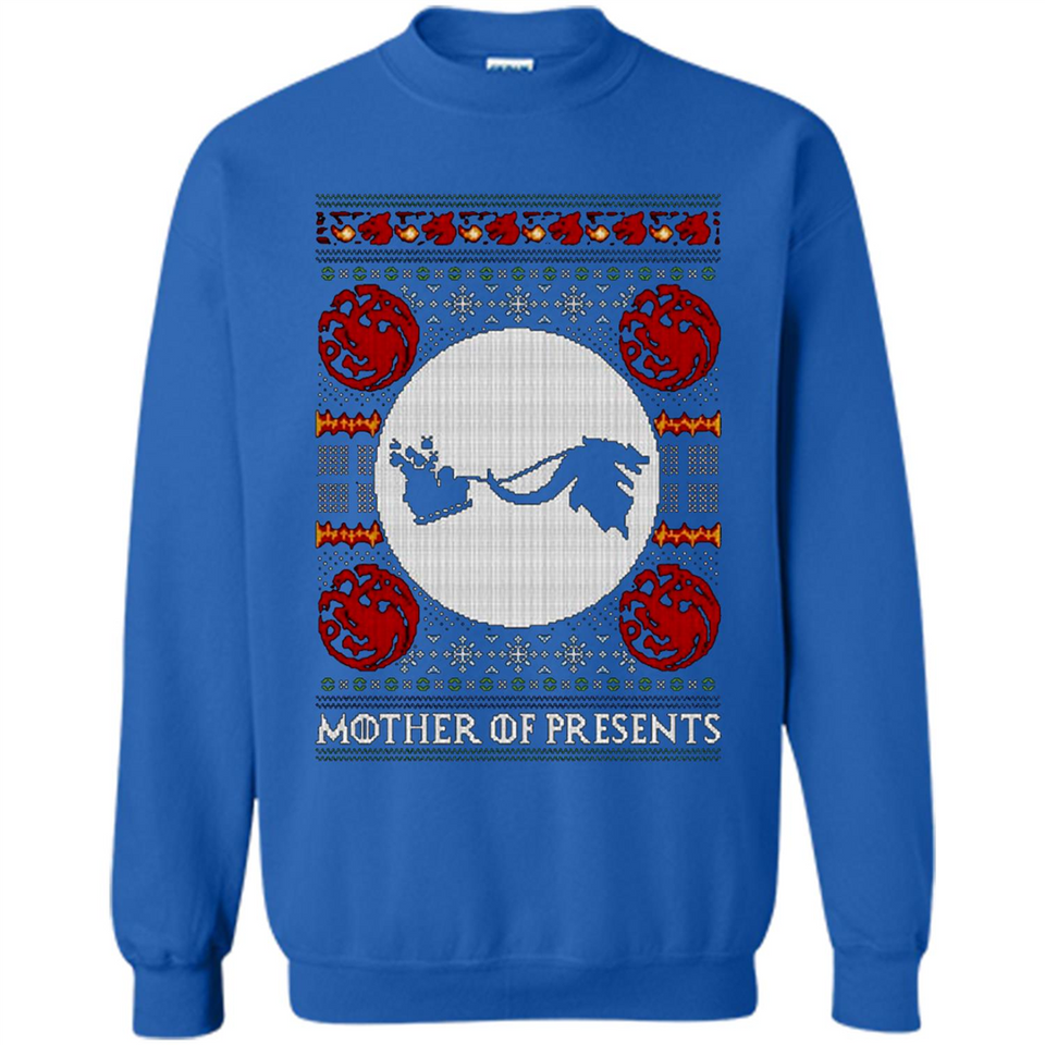 Mother Of Presents – Game of Thrones ugly christmas Sweatshirt PINGPONG