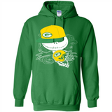 Jack Skellington The Nightmare Before Christmas-Packers Football - Hoodie