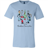 Snoopy Christmas Time Is Here Sporty T-Shirt - Canvas Unisex T-Shirt